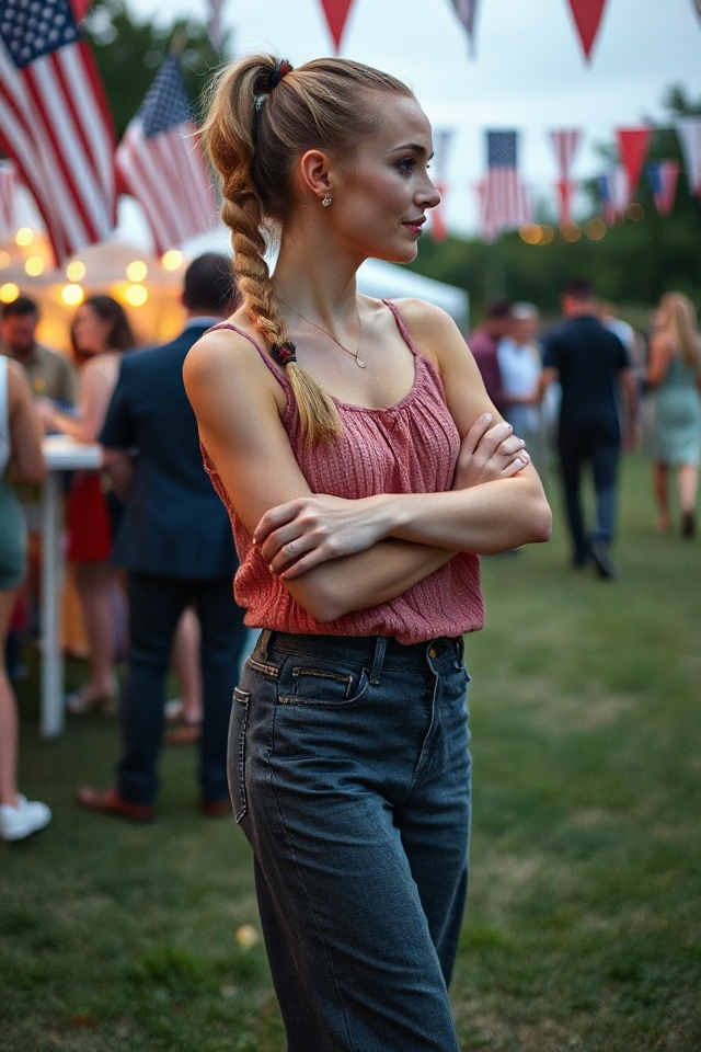 elegant functional hairstyle choice