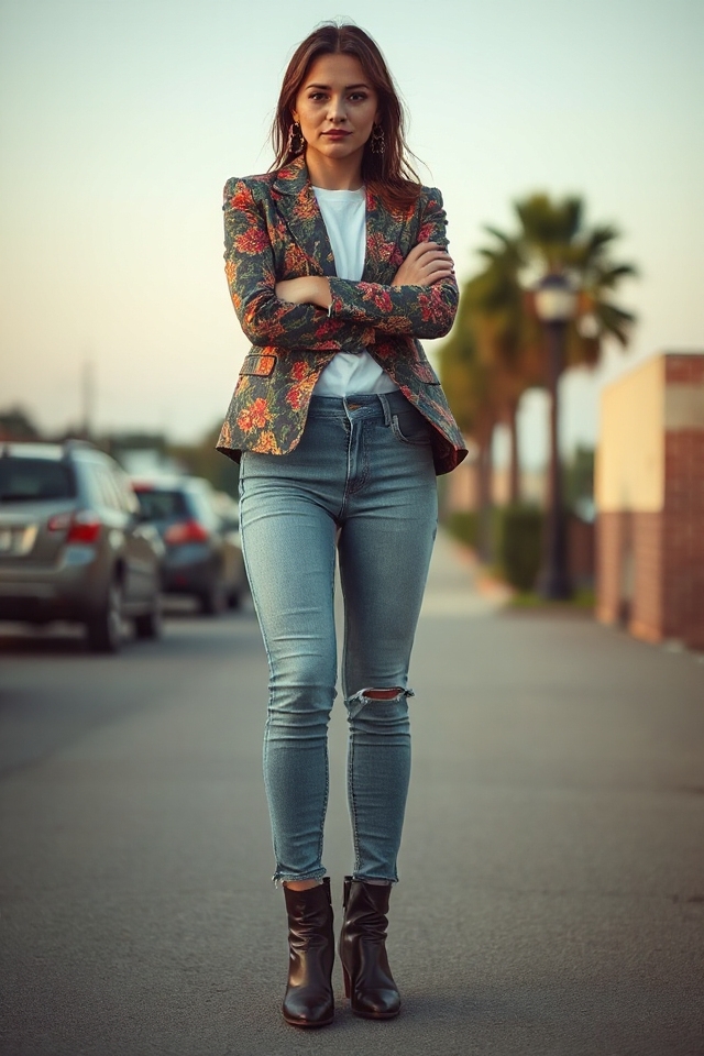 elevated casual statement blazer
