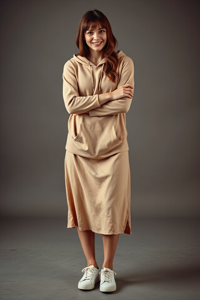 gamer chic casual hoodie dress