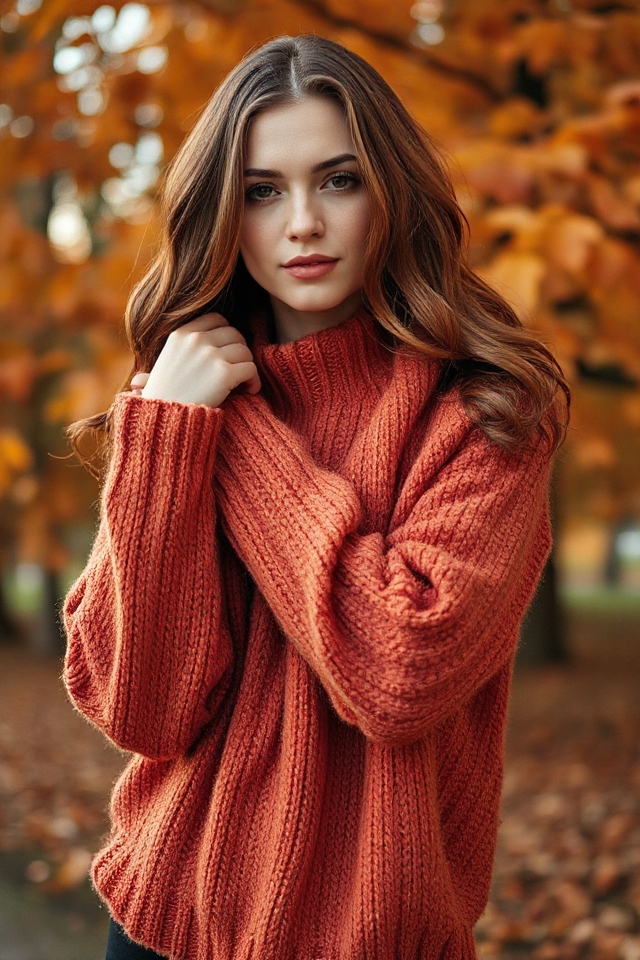rich auburn autumn colors