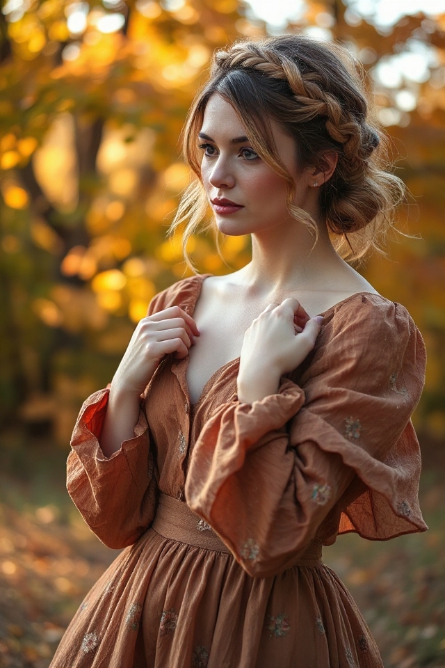 romantic fall hairstyle tutorial