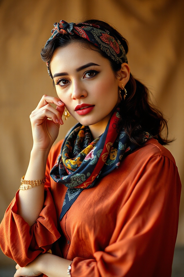 scarf bandana hair accessory
