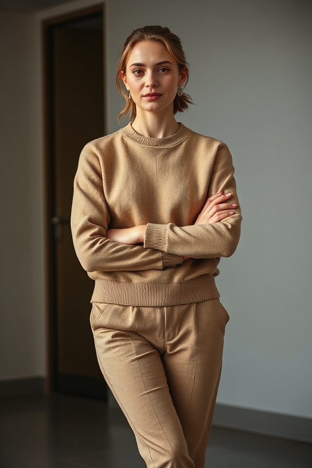 smart casual sweatshirt chinos