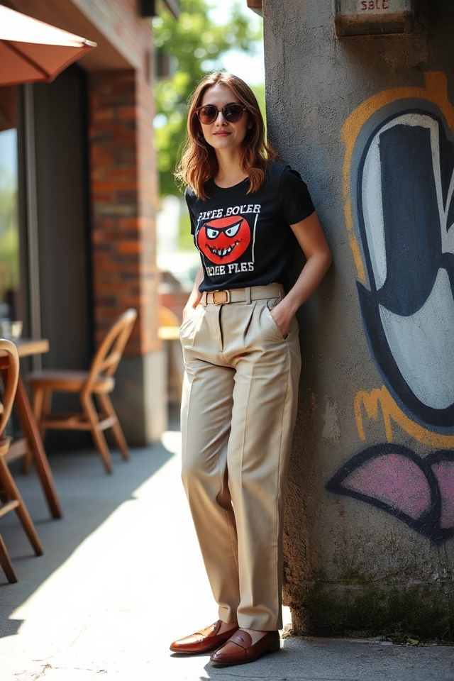 stylish coffee date outfit