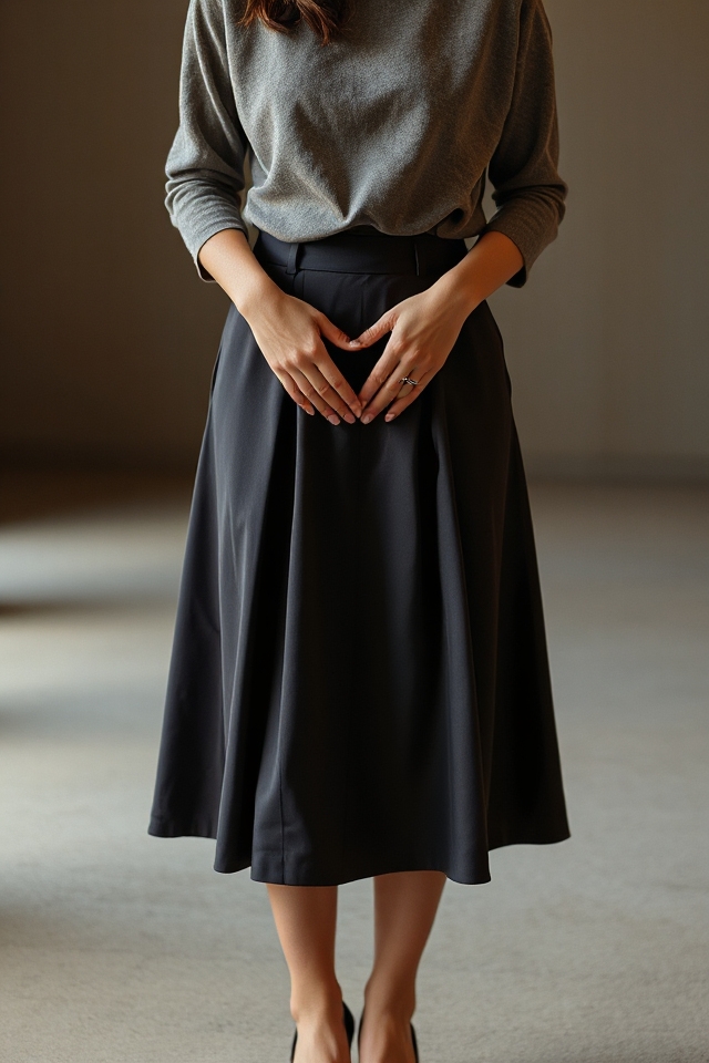 stylish comfortable office outfit