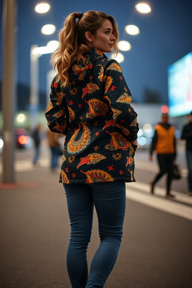 stylish lightweight weather jacket
