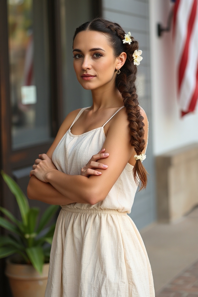 twists and braids hairstyle combo