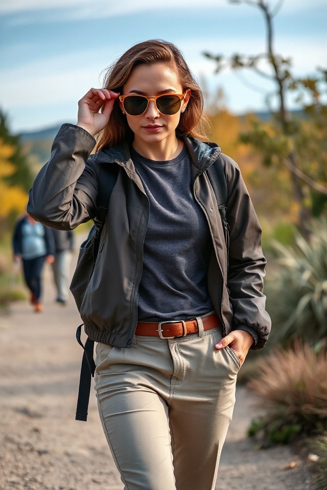 urban chic hiking gear